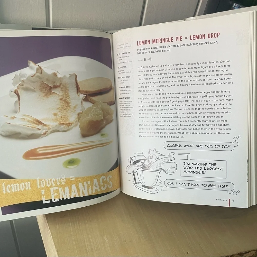 $5 SALE Demolition Dessert Cookbook Elizabeth Faulkner Sweet Adult Hardcover